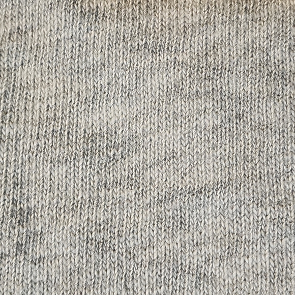 Gap Gray Cropped Crewneck Ribbed Knit Sweatshirt Women's Size XL - Picture 8 of 10